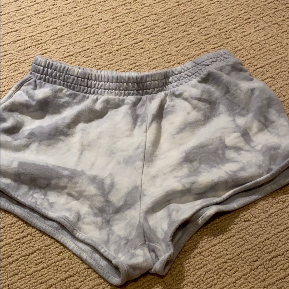 Tie die shorts